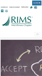 Mobile Screenshot of midillinois.rims.org