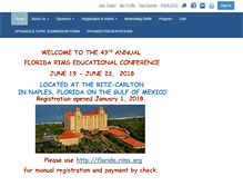 Tablet Screenshot of florida.rims.org
