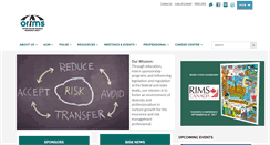 Desktop Screenshot of ontario.rims.org