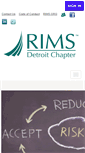 Mobile Screenshot of detroit.rims.org