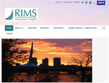 Tablet Screenshot of manitoba.rims.org